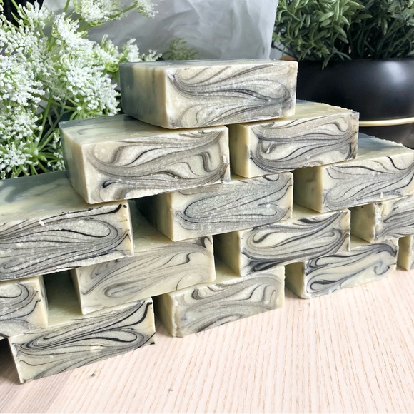 Eucalyptus Pine | All Natural Handcrafted Body Soap - Set of 2 - Picture 6 of 7